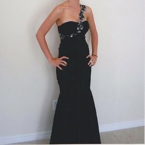 Cache Black homecoming prom dress 👗 size 2